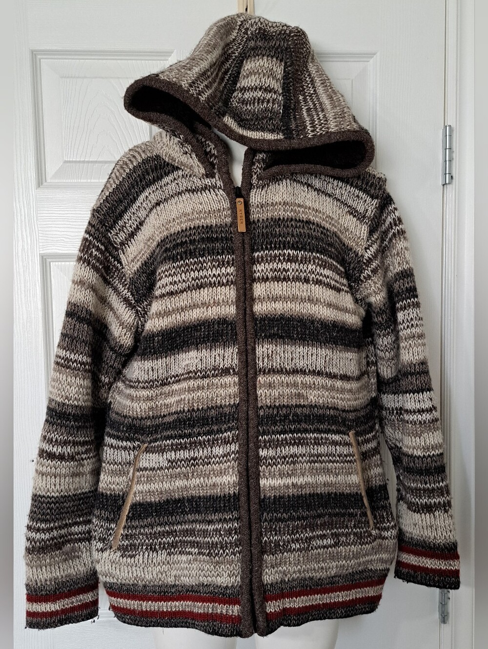 Kyber Womens Wool Sweater with Hood L